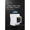 Din Rail AC Monitor 6IN1 110V 220V 380V 100A Voltage Current Power Factor Active KWH Electric Energy Frequency Meter VOLT AMP