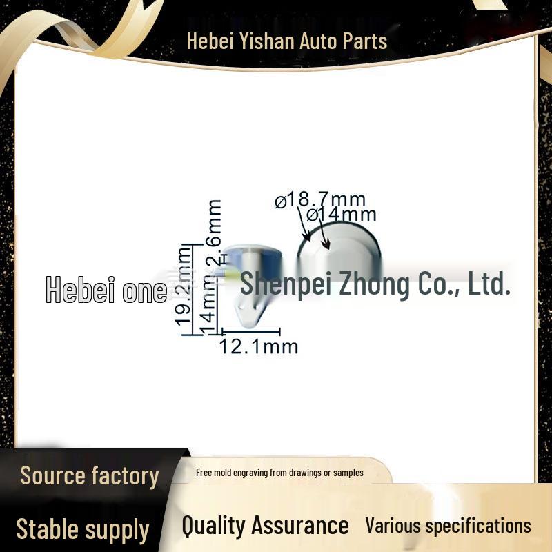 

M6 Sports Car Door Sill Nylon Buckle Skirt OEG18K-51-SJ3 Good