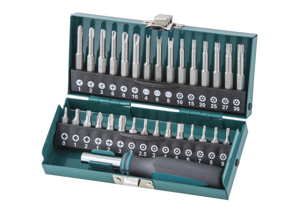 SCREWDRIVER BITS SET 31 PIECES - L/WF1386000