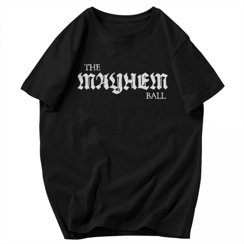 Men T Shirt Lady Gaga Mayhem Ball Tour Trendy Pops Y2K Graphic Anime Unisex Clothes T Shirts