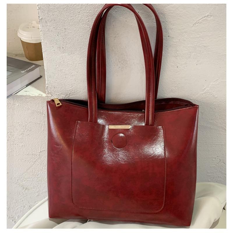 Women's bags Versatile large-capacity bags Autumn trendy new shoulder bags Handbags Fashion tote bags