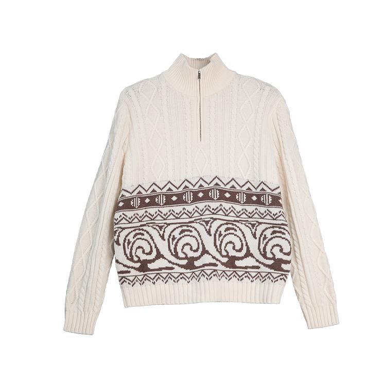 ELLE French Style Pullover Lazy Retro Casual Loose Versatile Comfortable Long Sleeve Sweater Women Sweater EM53285