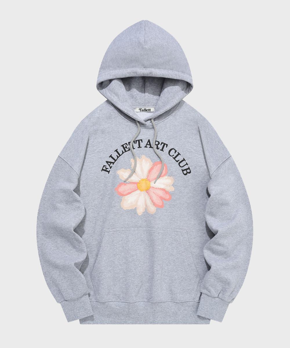 Поддон Рисунок Цветок Капот Светло-серый Light Grey/Xl