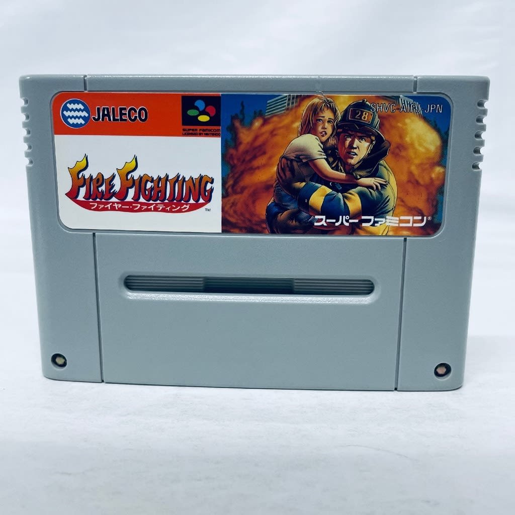 Used The Ignition Factor (Fire Fighting) SFC SNES Super Famicom SHVC-AIFJ Tested Working Nintendo Action Jaleco NTSC-J Super Nintendo Cartridge