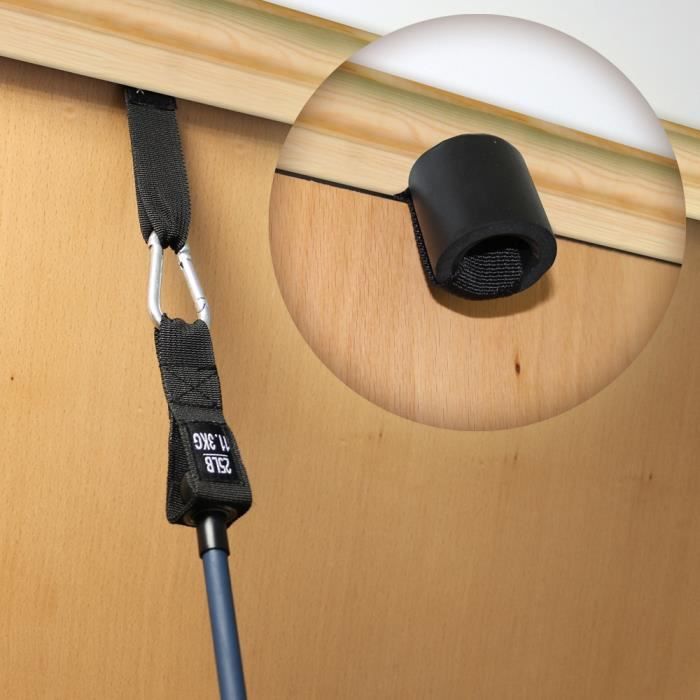 CampTeck Latex Resistance Bands Elastic Tube Fitness Exercise Yoga Pilates Gym Sport