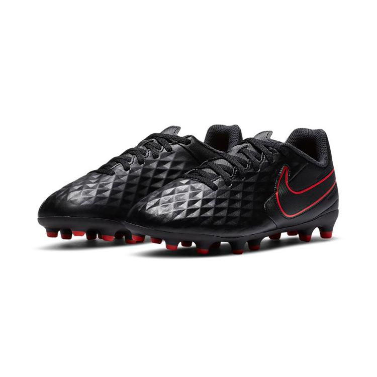 Nike Tiempo Legend 8 Jr. Club MG Low Top Soccer Shoes Black Kids' AT5881-060