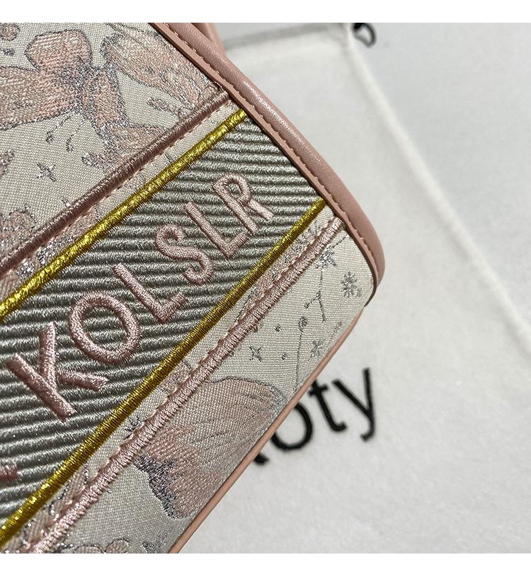 2024 Chinese Style Butterfly Boston Commuting Pillow Bag