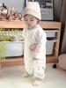 A-Class Baby Romper: Warm, Padded Spring/Autumn Cotton Jumper for Newborns Boys & Girls