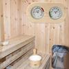 1pcs Wooden Sauna Thermometer Sauna Hygrothermograph Thermometer Celsius