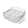 Stainless Steel Frying Basket Steaming Basket Convenient Cooking Tools Air Fryer Accessories for Air Fryers