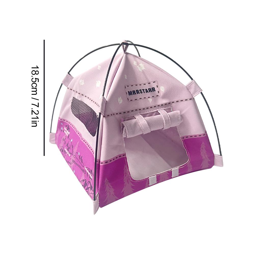 1:12 Miniature Camping Tent Model Realistic Fabric Tent For Action Figures Tiny Scene Decoration Pography Props