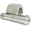 JISW22 Left Right Hand Female To 1/4" NPT Male 1/4" Tube Auto Weld SUS316L Stainless Steel Connector Pipe Fitting Coupler