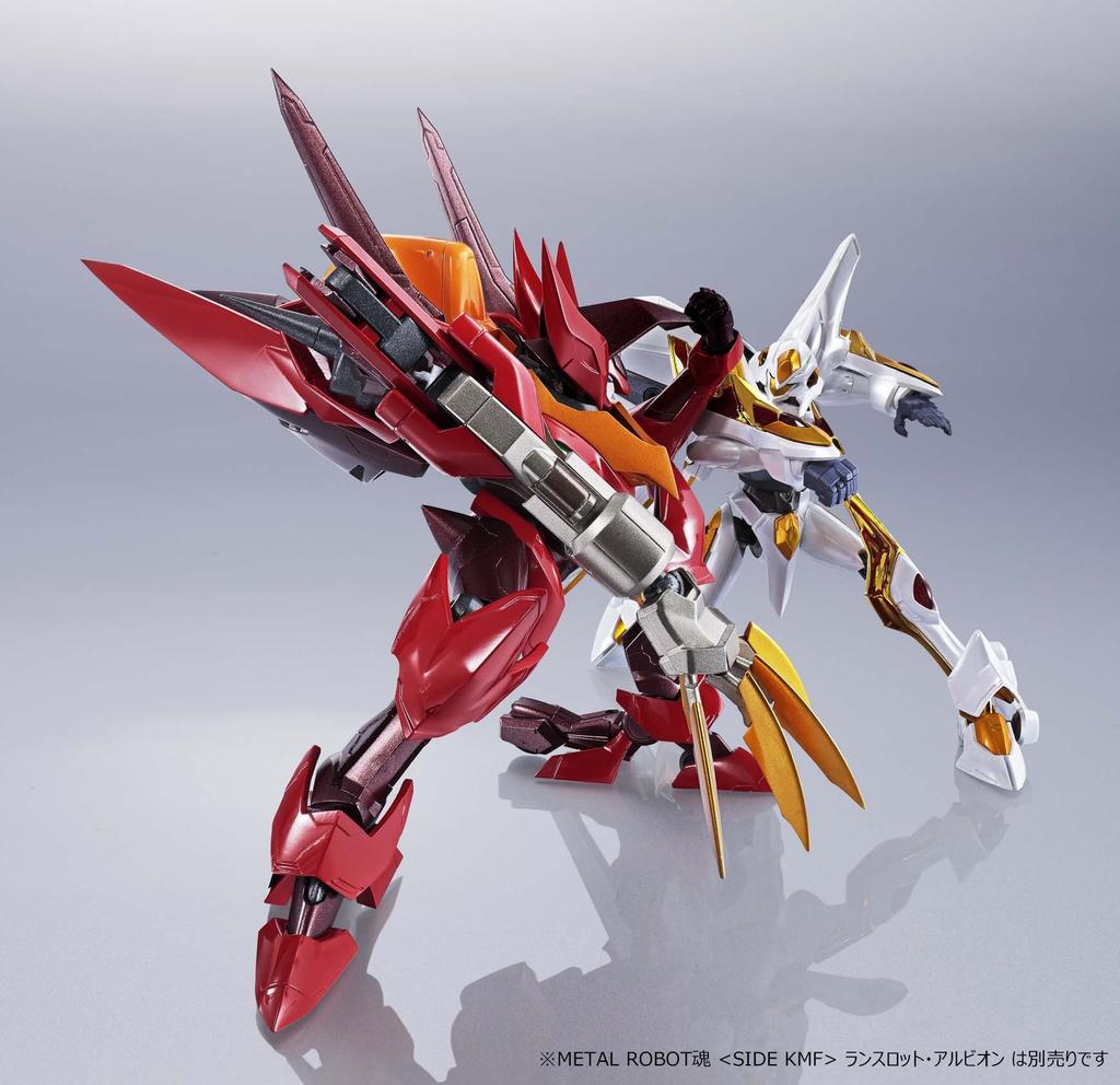 TAMASHII NATIONS METAL ROBOT Spirits Code Geass Guren Seiten Hachipoku Style 145mm Painted Movable Figure [SIDE KMF] Approx. ABS&PVC&Diecast