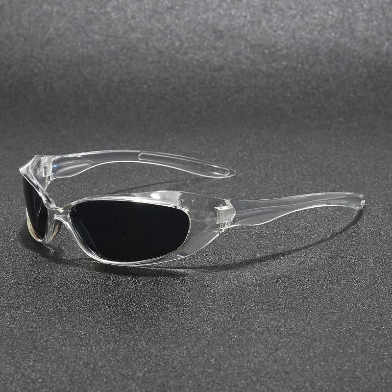Ochelari de soare noi Y2K pentru bărbați și femei Ochelari sport pentru ciclism Ochelari trendy pentru fotografie de stradă femei Ochelari de soare la modă bărbați