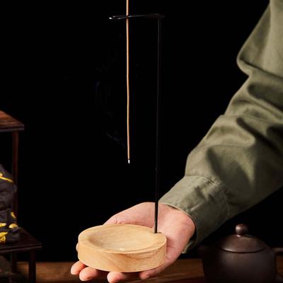 Incense Sticks Stand Stick Burner Holder Wooden Base Upside Down for Yoga