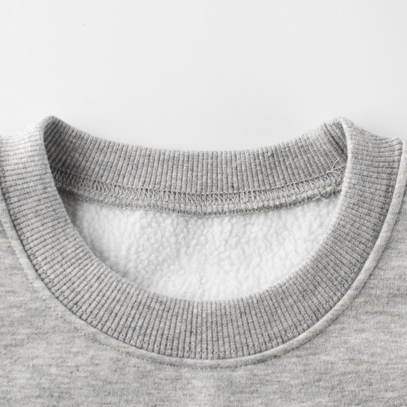 27kids Children's Pullover Sweater with Velvet - New 2024 Spring Collection