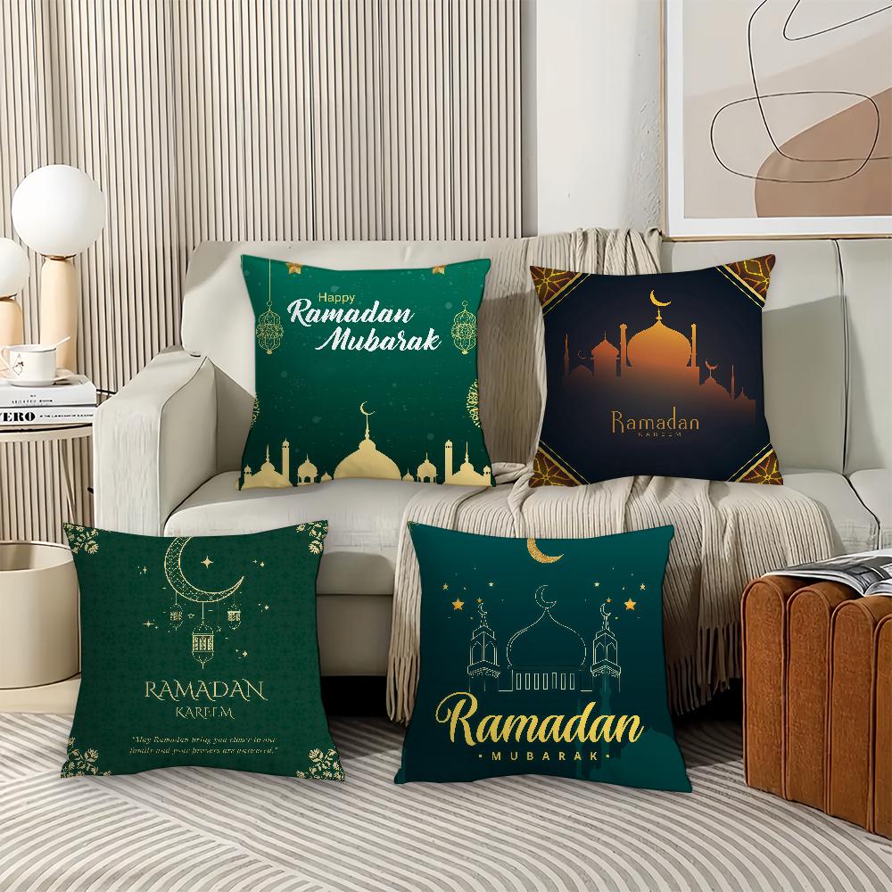 Festival Ramadan gift Pillow Case Office Cushions Suitable For Sofa Car Bedroom Decorative Cushion Cover