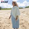 Surf-Poncho Umkleidehandtuch Kapuzenbademantel Mikrofaser Stranddecke Handtuch Badetuch Handtuch zum Schwimmen für Erwachsene 75*110cm