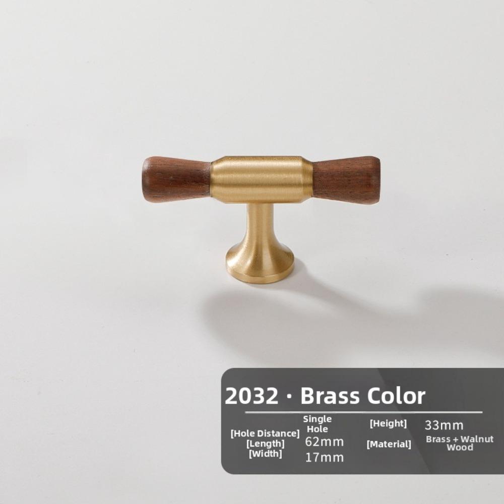 

Luxury Drawer Pulls Walnut Round Knobs Decorative Cabinet Door Knob Furniture Hardware 8