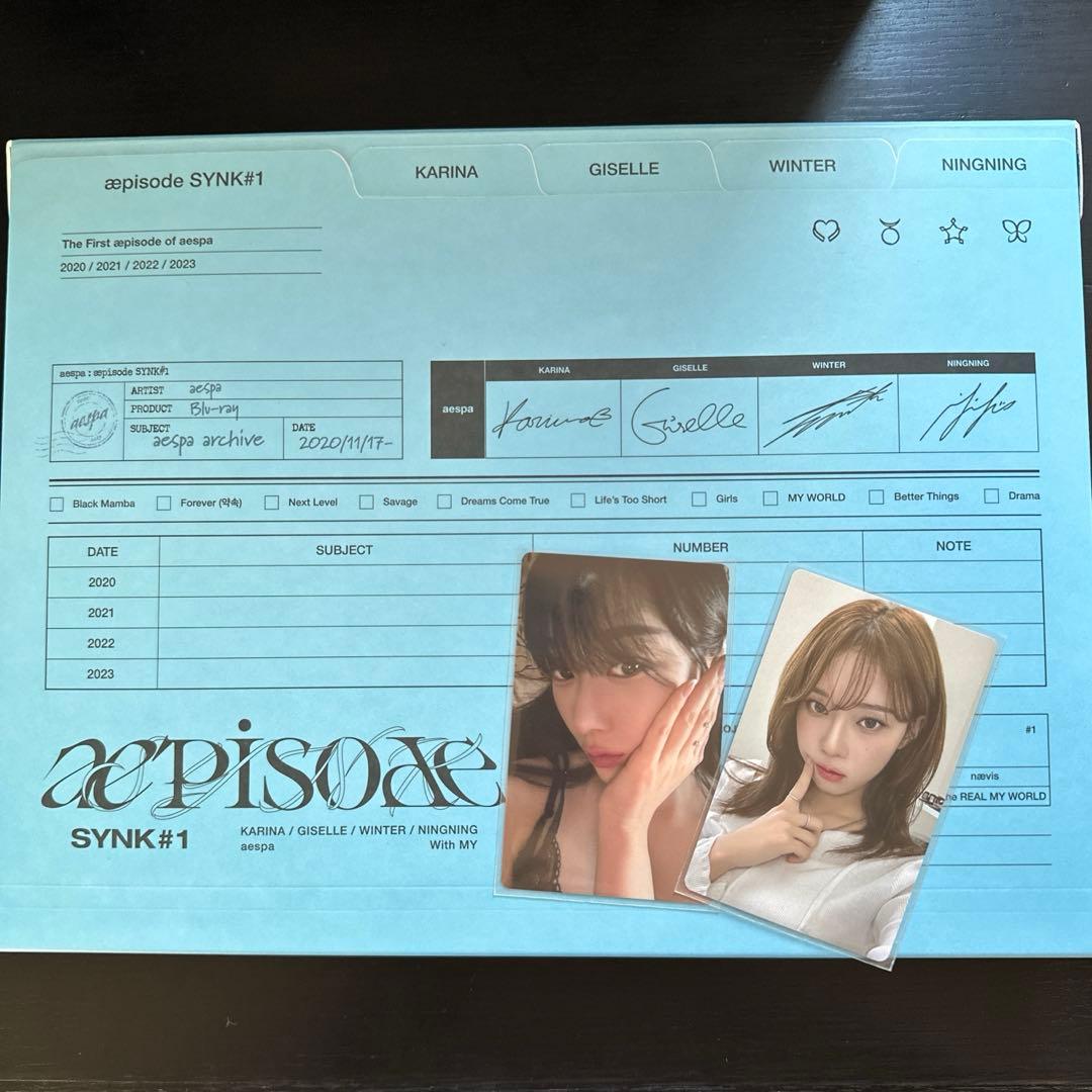 

[USED] aespa aepisode SYNK1 BluRay