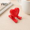 Heart Shaped Phone Holder 3D Printed Holder, Love Shape Mobile PLA Desk Organizer Stand, Cell Tablet Mount, Valentine's Day Gift Wear Resistant