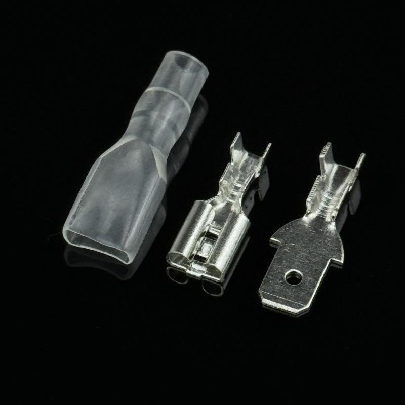 2.2/2.8/4.8/6.3 Spade Terminal Female & Male Wiring Connector Sheath