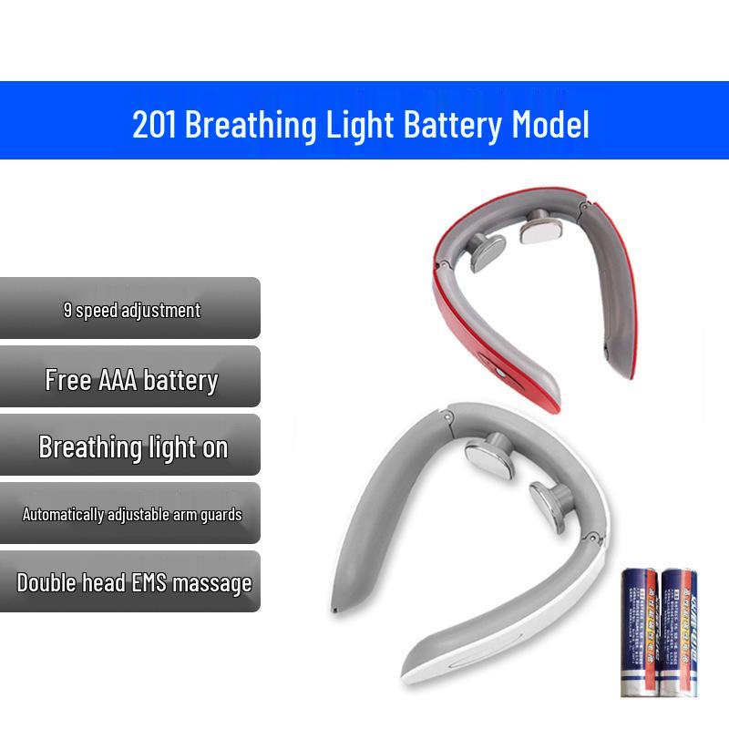 

Многофункциональный массажер для шеи с электроимпульсной терапией English Packaging