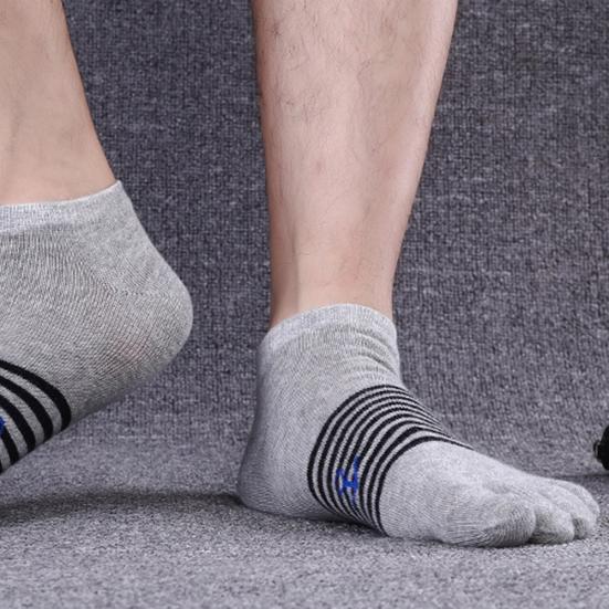 Breathable Men's Five Finger Toe Socks Casual Comfortable Soft Sports Home Wear