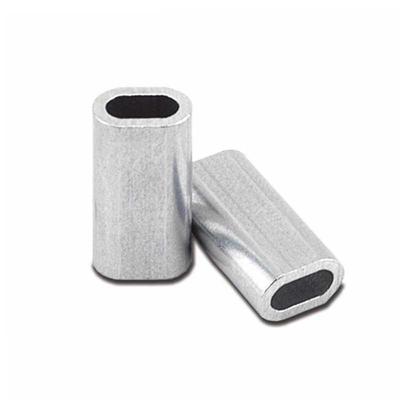 100pcs Pack Premium Single Aluminum Sleeves for Monofilament Rigging Trace Leader Crimps 1.0mm 1.2mm 1.5mm