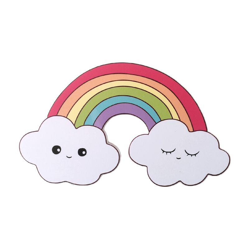 Buy Rainbow Cloud Wall Decals Wall Stickers for Nursery Kids Bedroom