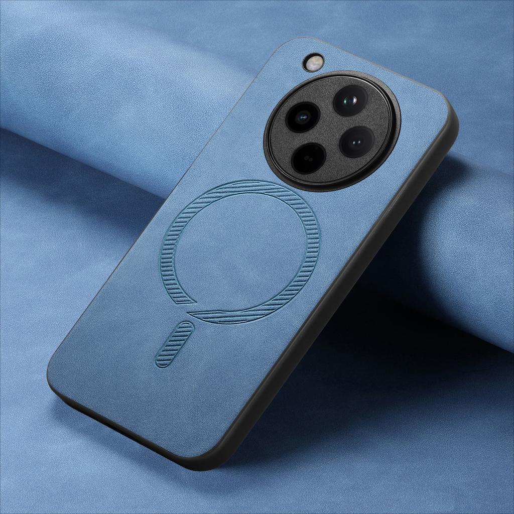 For Magsafe Leather Case for OPPO Find X8 Pro Matte Wireless Charging Protection Phone Cover for Find X8Pro X7 Ultra Shell