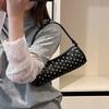 2025 Summer New Fashion Trend High-end Sense Rivet Punk Style Baguette Bag Shoulder Handbag