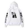 Tokyo Revengers Two Characters Unisex Fleece Hoodie Autumn Winter Black White Manga Print Long Sleeve Anime Pullover Sweatshirt