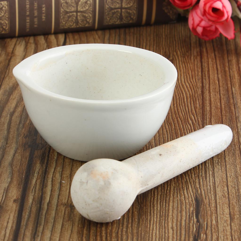 60mm Porcelain Mortar and Pestle Mixing Grinding Bowl Herbs Spices Set Tool DIY 60mm Porcelain Mortar and Pestle Mixing Grinding Bowl Herbs Spices Set Tool DIY