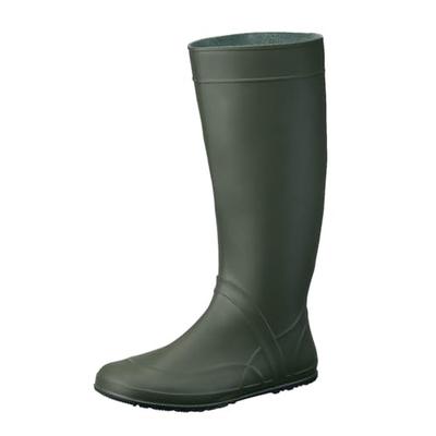 Fukuyama Rubber Work Boots, Nokars #1, Khaki, Size 3L (27.5-28.0cm)