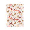 Leaf and Mushroom Pattern Blankets Velvet Spring Autumn   Multifunction Super Warm Throw Blankets for Home Couch Bedding Throws