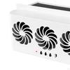 Car Fan Window Vent Cooling Auto USB Driver for Automobile Trucks