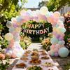 Pink Macaron Balloon Garland Arch Decor Wedding Birthday Party Decoration Kids Red White Blue Latex Balloons Baby Shower Globos