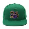 European and American Hard Top Flat Hat Men's Black Mamba Number Fashion Printing Hip-hop Hat Children's Outdoor Sunshade Breathable
