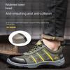 Labor Insurance Shoes Men's Breathable and Lightweight Steel Baotou Anti-smashing, Anti-piercing and Non-slip Construction Site Work Shoes