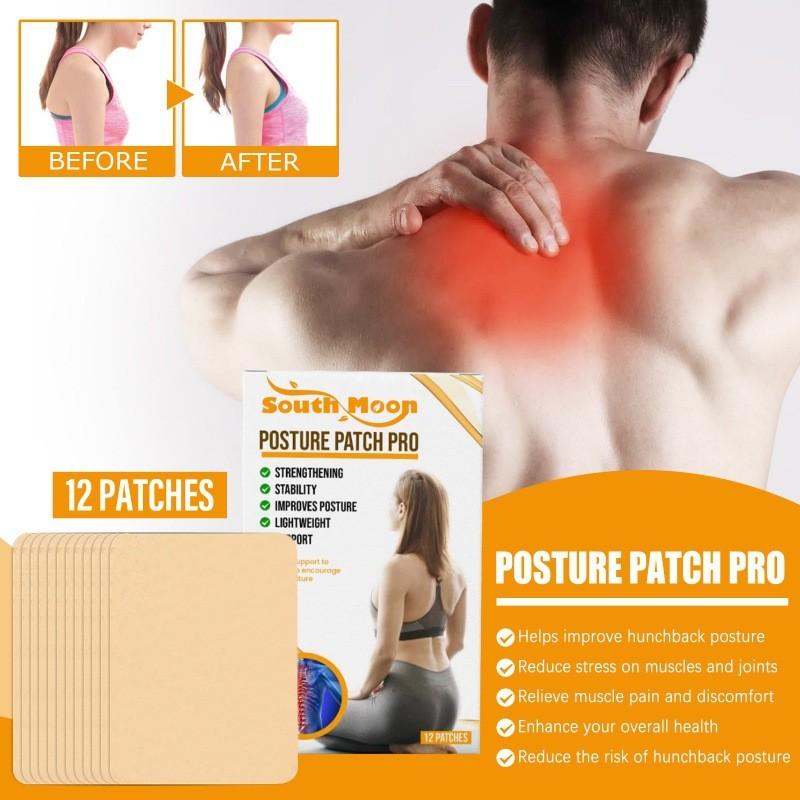 South Moon Body Care Patches For Joint Neck Back Shoulder Pain Relief And Posture Support