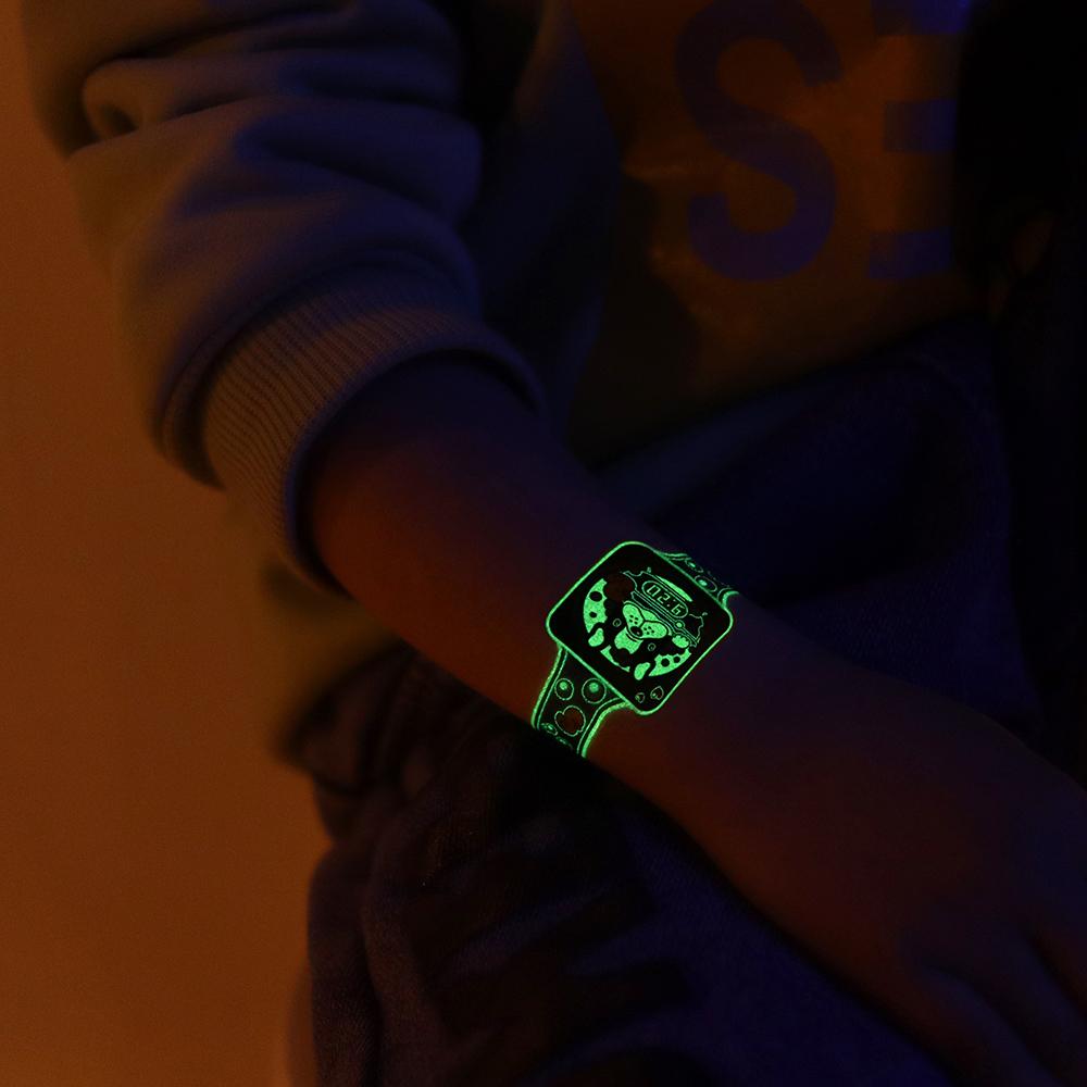 1 Sheets Waterproof But Easy Remove Kids Watch Tattoos