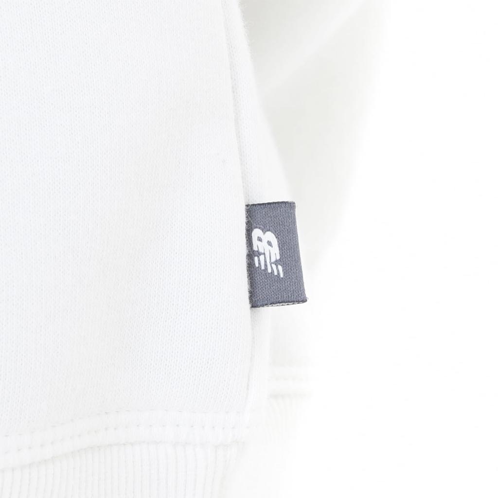 Sport Fleece Logo Crew Trainer WT [New Balance] (Fleece lining) (WT43526) Women's (White)