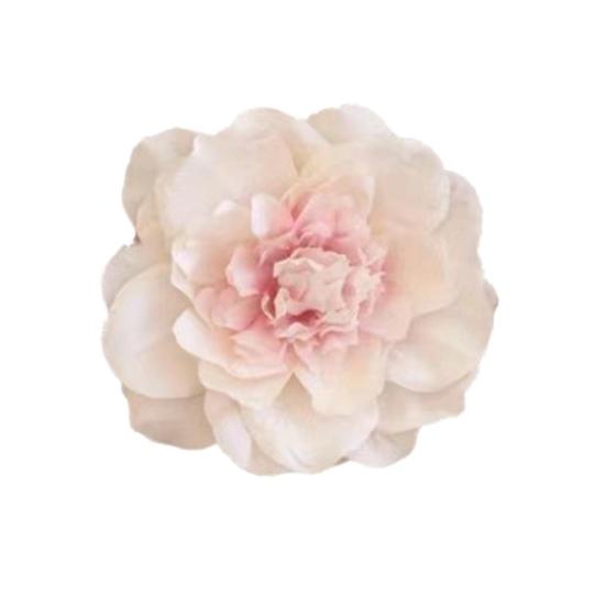 Dame Hårklemme 3D Blomsterdekor Sidepannelugg Hårnål Sommer Fotorekvisitter Tegneseriestil Hårnål Hårtilbehør