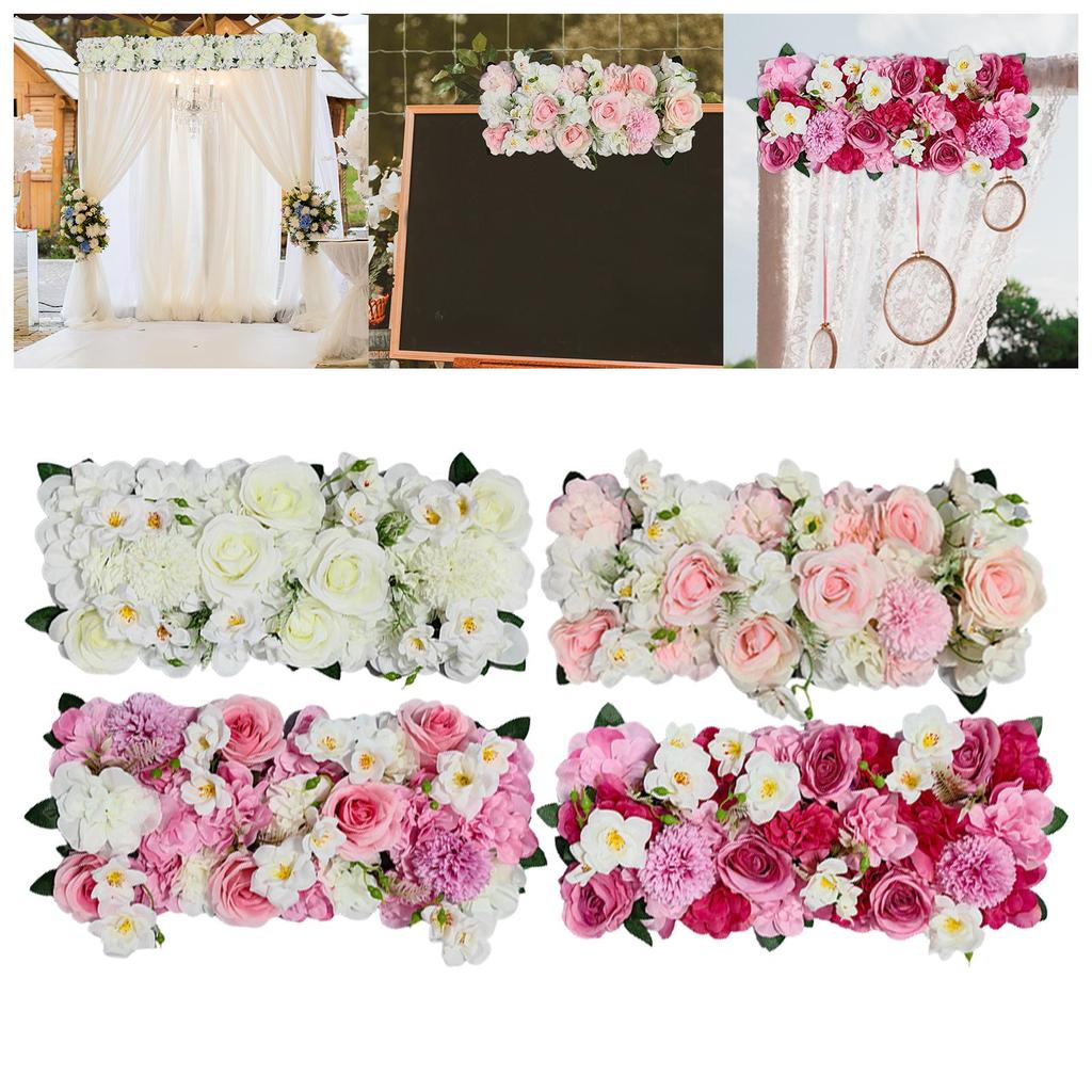Strada del Matrimonio Fiori Citati Centrotavola Realistico Photo Booth Allestimento Arco Floreale per Cerimonia Evento in Area Pubblica