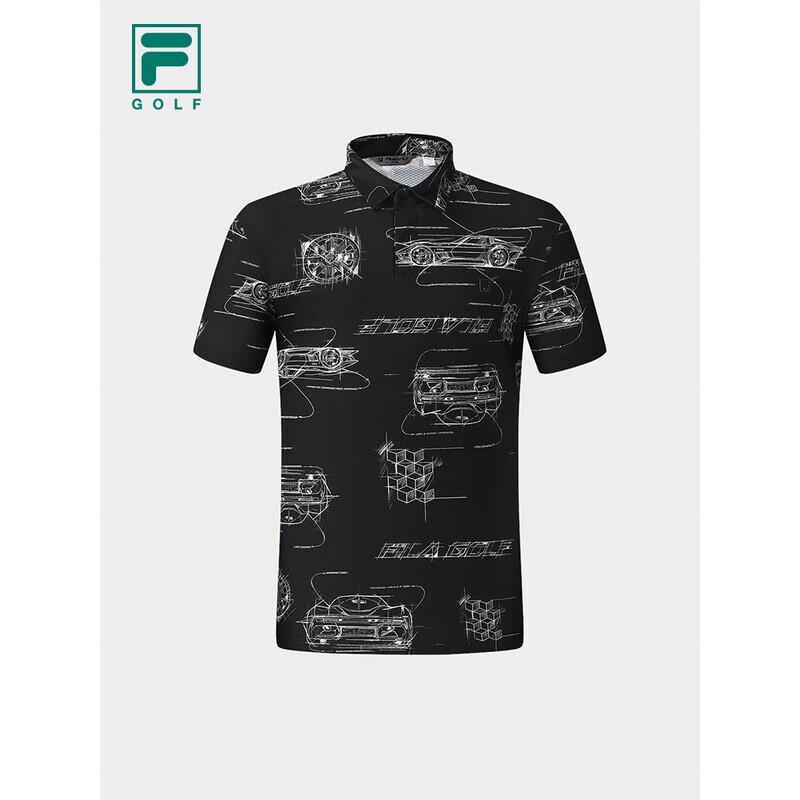 FILA Men s Knit Short Sleeve Golf Polo Shirt M