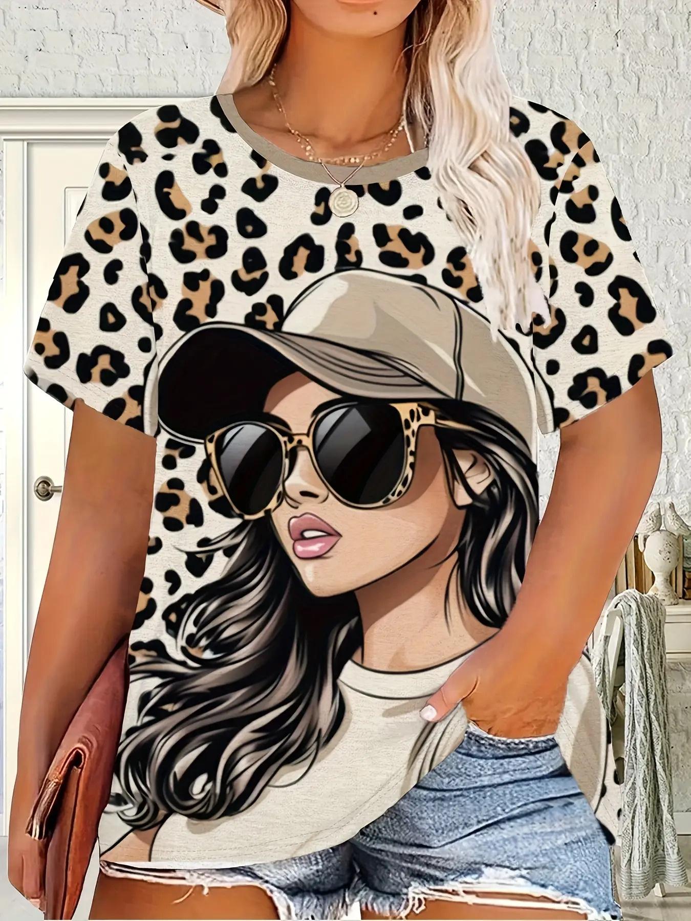 

Women S Vintage T-Shirt - Soft Shirt with Female Face Portrait. Casual Party Outfit - Fashionable Top for Everyday to Evening Wear - Machine Washable S дубильная кора