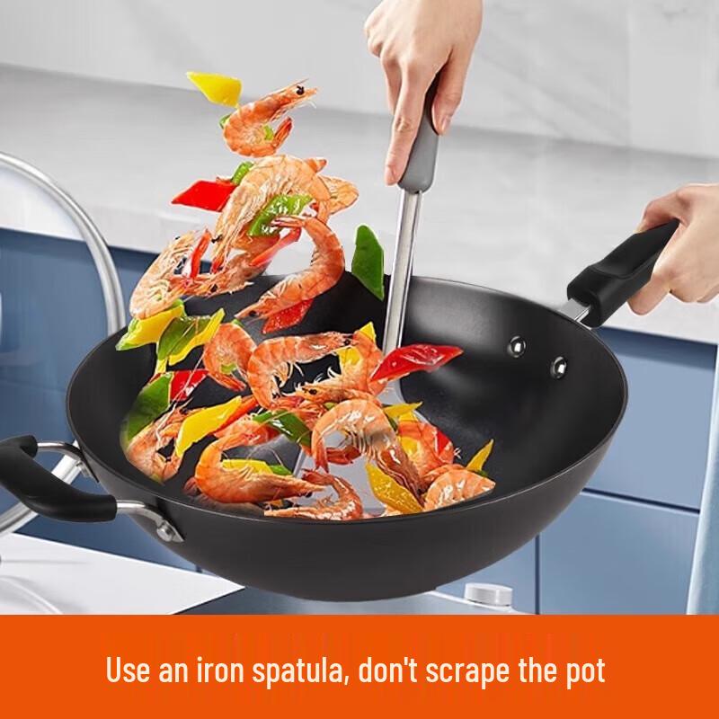Supor True Rust-Resistant Cast Iron Wok