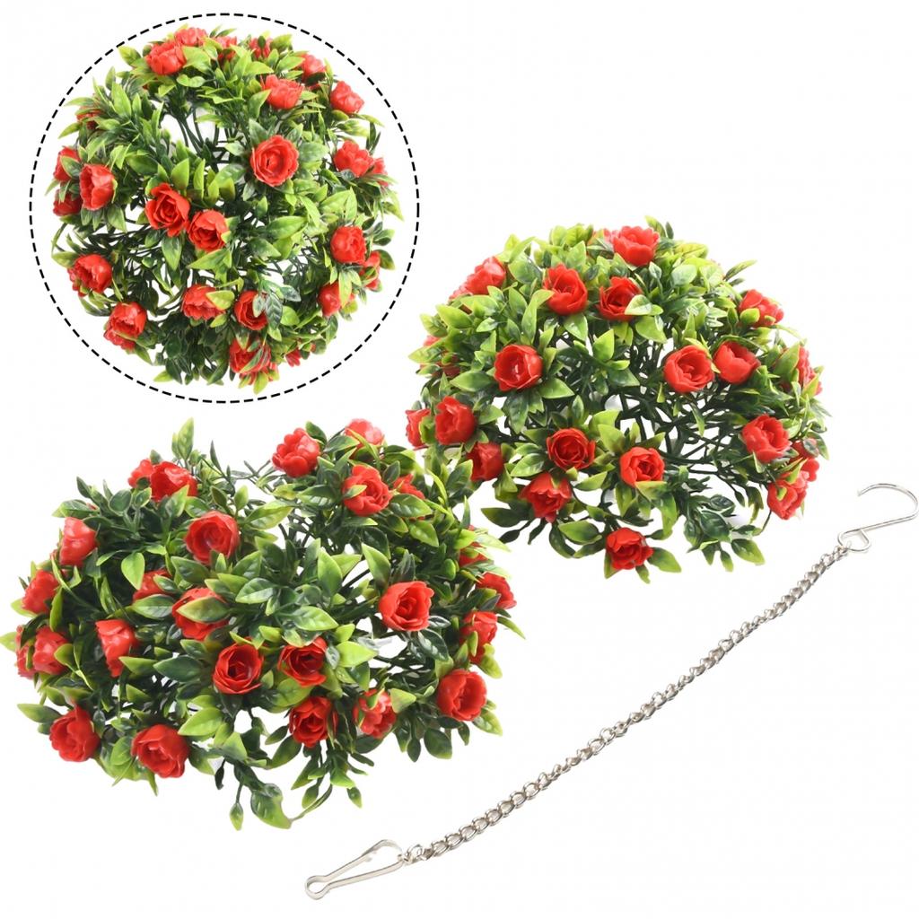 For Home Grass Ball Garden Topiary Hanging UV Stable