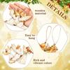 Wooden Xmas Tree Pendant 2D Flat Christmas Decorations Vintage Victoria Angel Ornament Set